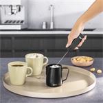 Xavax Barista, ručný šľahač mlieka, napájaný batériami, čierny