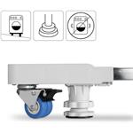 Xavax mobilný podstavec pre spotrebiče/nábytok/ťažké predmety, 4 kolieska, 50x50-70x70 cm, do 150 kg