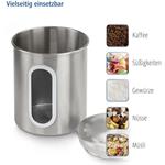 Xavax nerezová nádoba na uskladnenie kávy