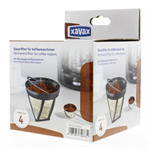 Xavax permanentný filter do kávovaru, náhrada za filter veľkosti 4
