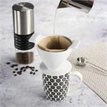 Xavax porcelánový filter na kávu (dripper), veľkosť 4, biely