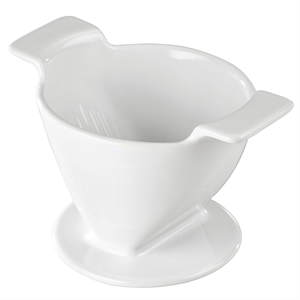 Xavax porcelánový filter na kávu (dripper), veľkosť 4, biely