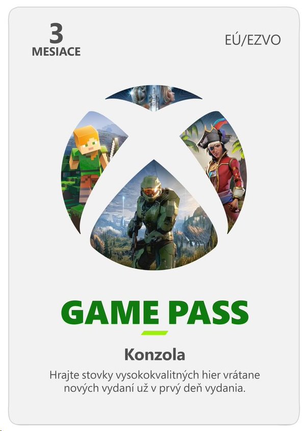 Xbox Game Pass 3 Month Membership ESD
