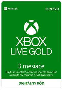 Xbox Live Gold 3 Month Membership ESD
