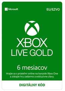 Xbox Live Gold 6 Month Membership ESD