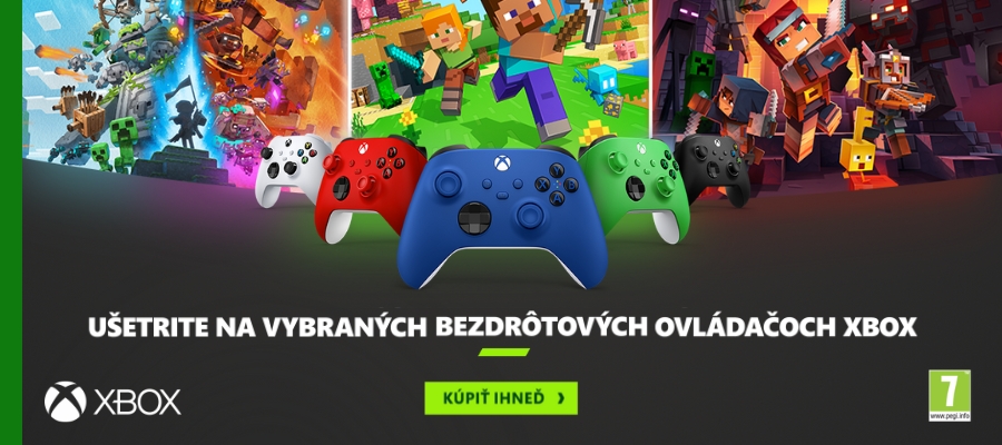 Xbox ovládače v TOP cenách