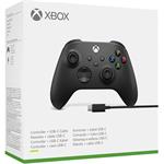 Xbox Series Gamepad + kábel pre Windows, rozbalené
