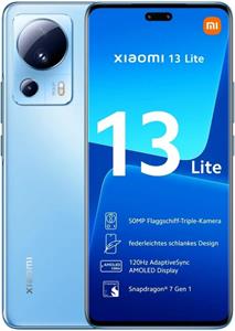 Xiaomi 13 Lite, 256 GB, Dual SIM, modrý