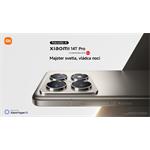 Xiaomi 14T Pro, 12GB, 512GB, čierny titán, (rozbalené)