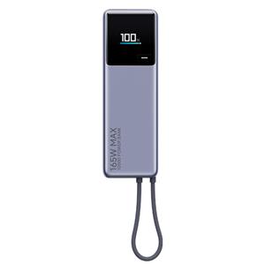 Xiaomi 165W Power Bank 10000mAh, zabudovaný kábel