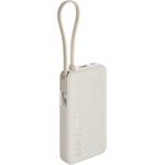 Xiaomi 67W Power Bank 10000, zabudovaný kábel, béžová
