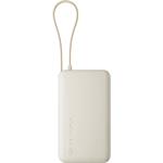 Xiaomi 67W Power Bank 10000, zabudovaný kábel, béžová