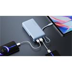 Xiaomi 67W Power Bank 20000, zabudovaný kábel, béžová