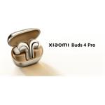 Xiaomi Buds 4 Pro Star Gold, bezdrôtové slúchadlá, zlaté