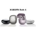 Xiaomi Buds 6, bezdrôtové slúchadlá, čierne