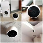 Xiaomi Mi Home Security Camera 1080p, bezpečnostná kamera s magnetickým uchytením, biela - otvorené balenie