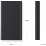 Xiaomi Original Mi PowerBank Pro, 10 000mAh, čierna