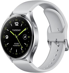 Xiaomi Watch 2, inteligentné hodinky, strieborné