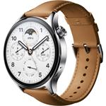 Xiaomi Watch S1 Pro GL, inteligentné hodinky, hnedo strieborné, (rozbalené)