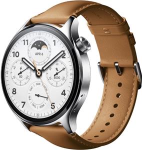 Xiaomi Watch S1 Pro GL, inteligentné hodinky, hnedo strieborné