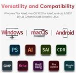 XPPen Artist 15.6 Pro v2, grafický tablet, (rozbalené)