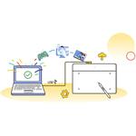 XPPen Deco Fun L, grafický tablet, (rozbalené)