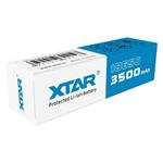 XTAR 18650, Li-Ion 3500 mAh nabíjateľná batéria, 3,6V Li-Ion, s elektronickou ochranou