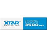 XTAR 18650, Li-Ion 3500 mAh nabíjateľná batéria, 3,6V Li-Ion, s elektronickou ochranou