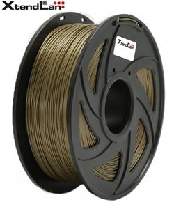 XtendLAN PETG filament 1,75mm bronzový, 1kg