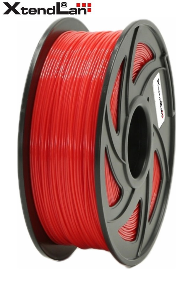 XtendLAN PETG filament 1,75mm, šarlatovo červený 1kg