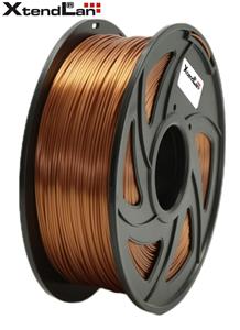 XtendLAN PLA filament 1,75mm cihlově hnědý 1kg