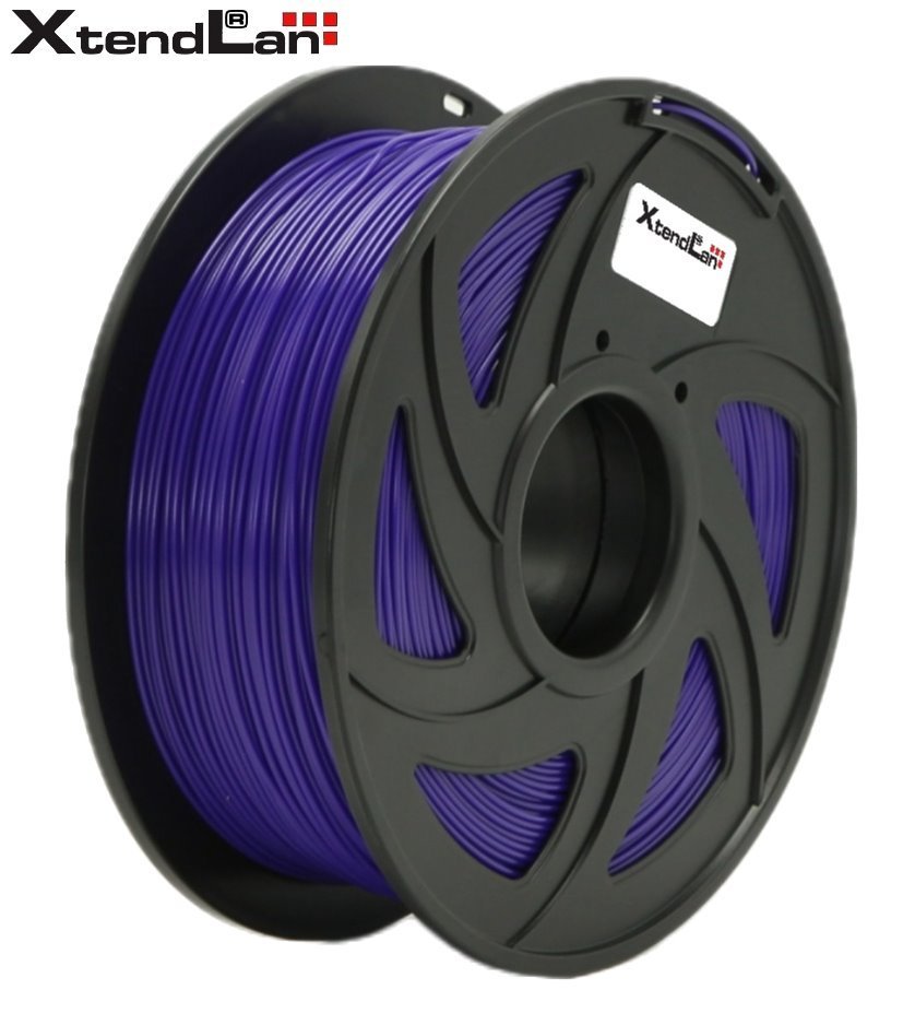 XtendLAN PLA filament 1,75mm fialový 1kg