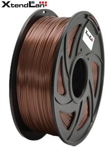 XtendLAN PLA filament 1,75mm lesklý měděné barvy 1kg