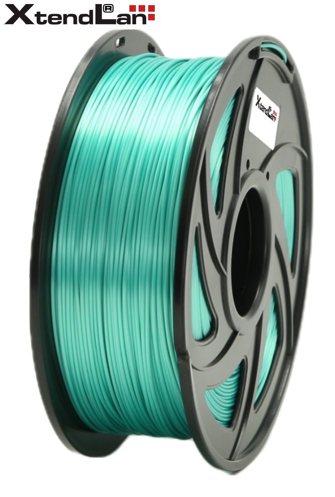 XtendLAN PLA filament 1,75mm lesklý zelený 1kg