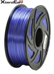 XtendLAN PLA filament 1,75mm priehľadný fialový, 1kg