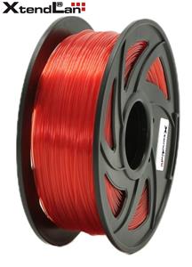 XtendLAN PLA filament 1,75mm průhledný oranžový 1kg