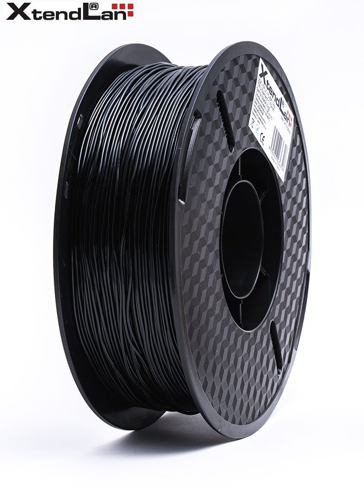 XtendLAN TPU filament 1,75mm, 1kg, čierny