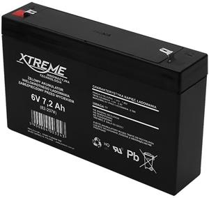 Xtreme 82-207, 6V / 7,2Ah, gélová batéria