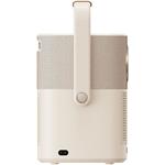 Yaber Plus Google TV, prenosný projektor, béžový