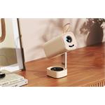 Yaber T1 Pro, mini WiFi projektor, krémový