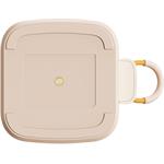 Yaber T1 Pro, mini WiFi projektor, krémový