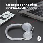 Yealink BH72 Bluetooth5.2, svetlošedé, USB-C