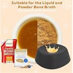 Yipetor miska proti prehĺtaniu, čierna