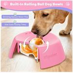 Yipetor miska proti prehĺtaniu, ružová