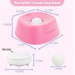 Yipetor miska proti prehĺtaniu, ružová