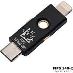 YubiKey 5Ci FIPS, USB-C + Lighting