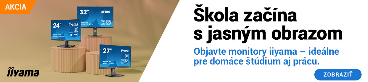 Začnite školu s dokonalým obrazom od Iiyama
