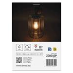 Zahradné nástenné svietidlo SALVIA, 20,8 x 16 x 28,5 cm, 1 x E27, 15 W