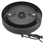 Zahradné závesné svietidlo SALVIA, 16 x 16 x 32 cm, 1 x E27, 15 W