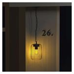 Zahradné závesné svietidlo SALVIA, 16 x 16 x 32 cm, 1 x E27, 15 W